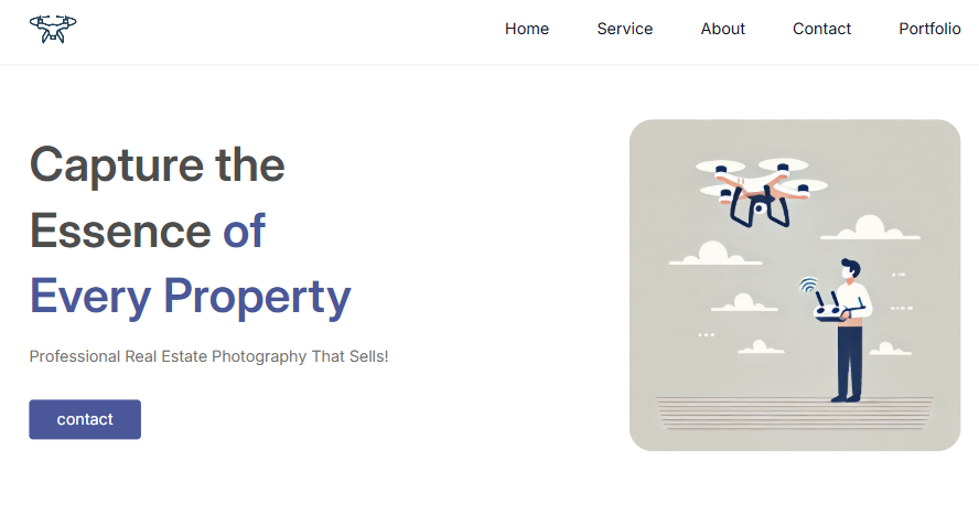 Real Estate Agency Website screenshot